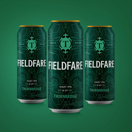 Fieldfare, 6.3% Hazy IPA Beer - Cans Thornbridge