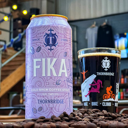 Fika, 7.4% Cold Brew Coffee Stout Beer - Single Can Thornbridge