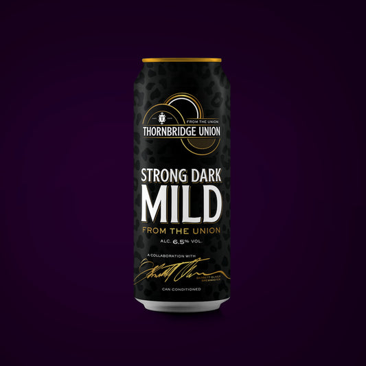 Strong Dark Mild, on the Union 6.5% Beer - Single Can Thornbridge
