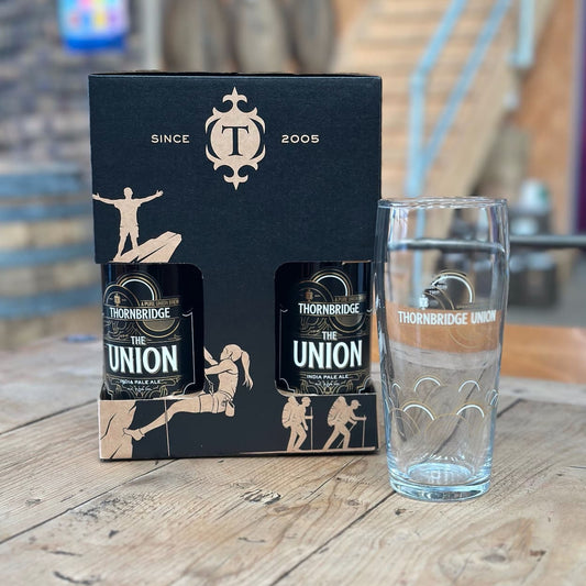 The Union 500ml Gift Pack beer - gift box Thornbridge