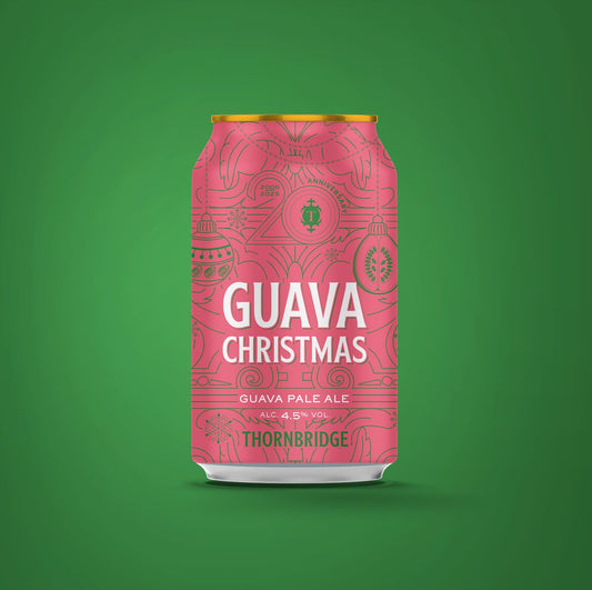 Guava Christmas 4.5% Guava Pale Ale 330ml can Beer - Single Can Thornbridge