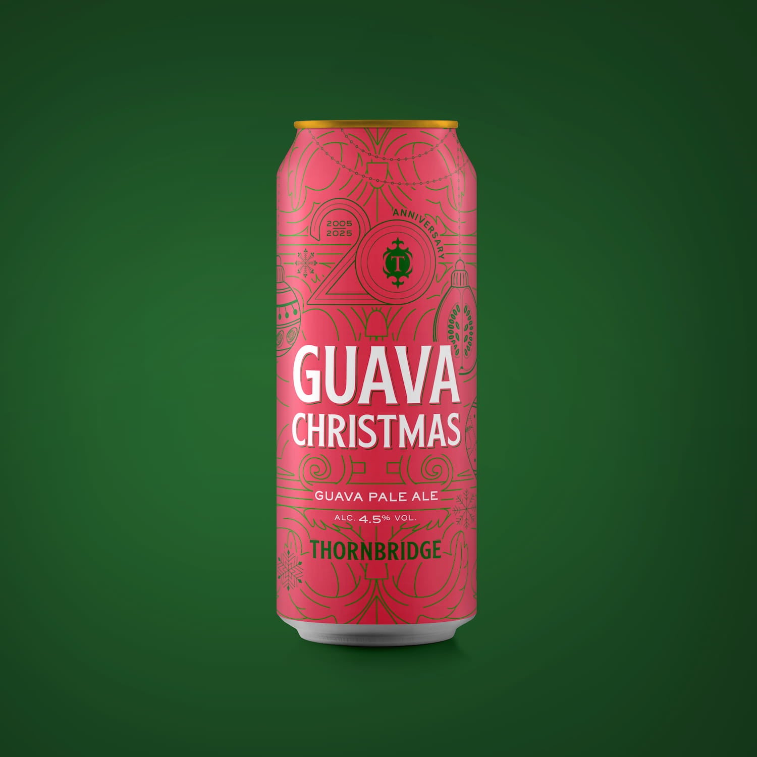 Guava Christmas 4.5% Guava Pale Ale Beer - Single Can Thornbridge