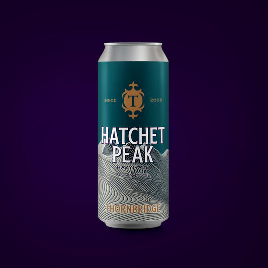 Hatchet Peak 4.8% Hazy Pale Beer - Single Can Thornbridge
