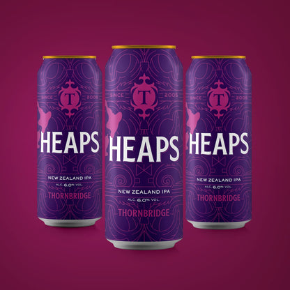 Heaps, 6% New Zealand Pale Ale Beer - Cans Thornbridge