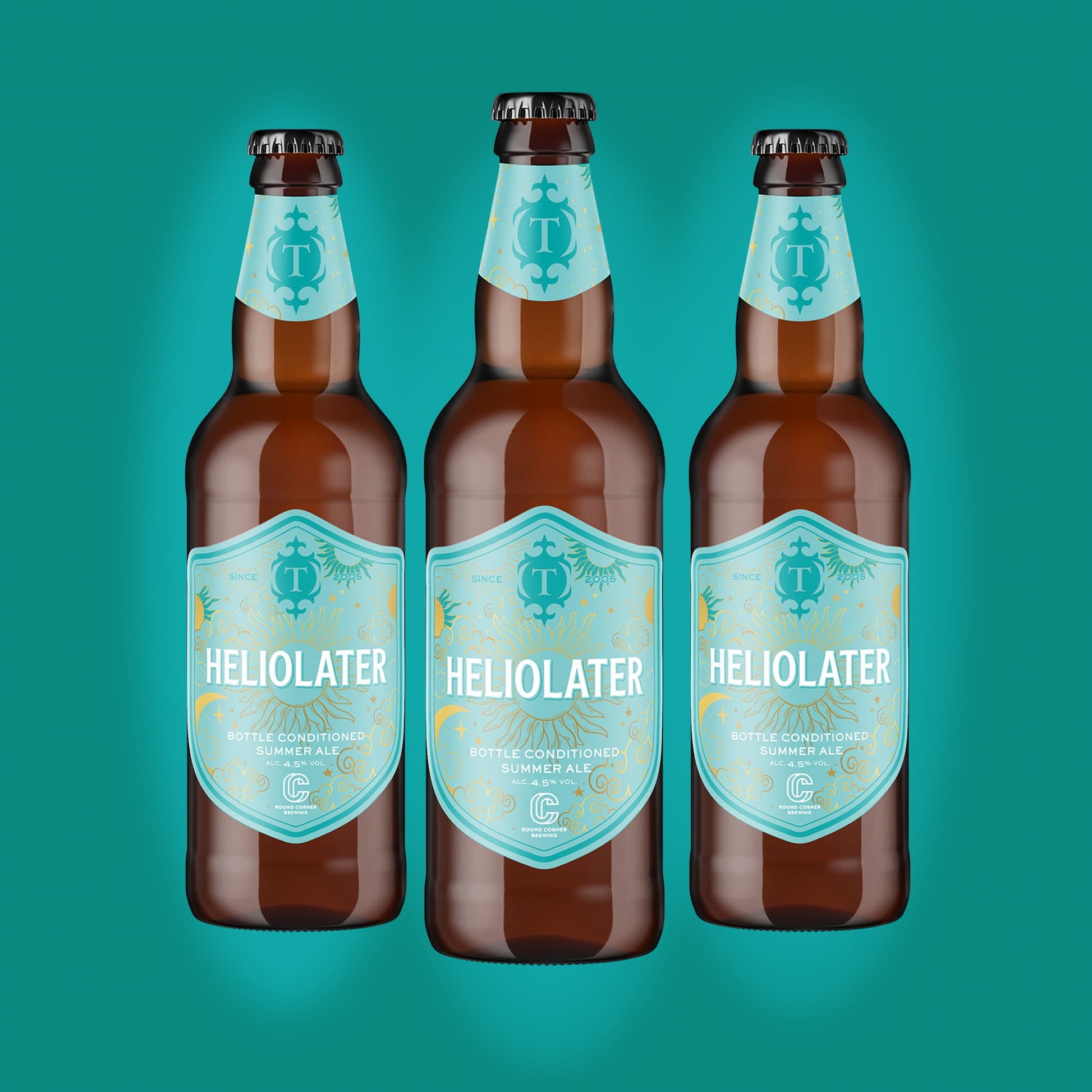 Heliolater, 4.5% Summer Ale 8 x 500ml bottles Beer - Case Bottle Thornbridge