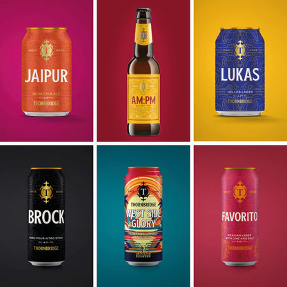 HelloFresh beer pairings mixed case Beer - Mixed Case Thornbridge