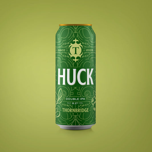 Huck, 8.2% DIPA Beer - Single Can Thornbridge