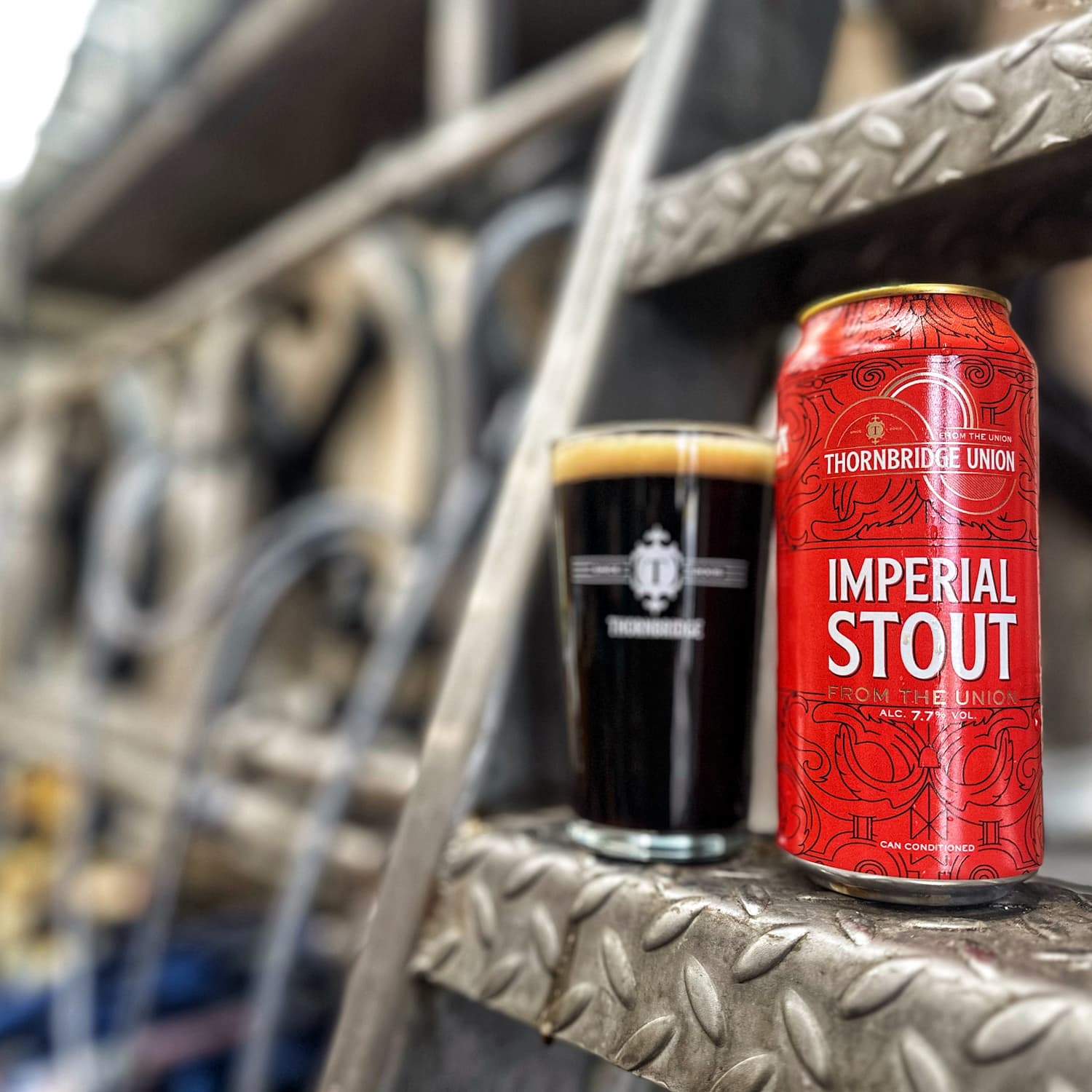 Imperial Stout, 7.7% from the Union – Thornbridge Brewery