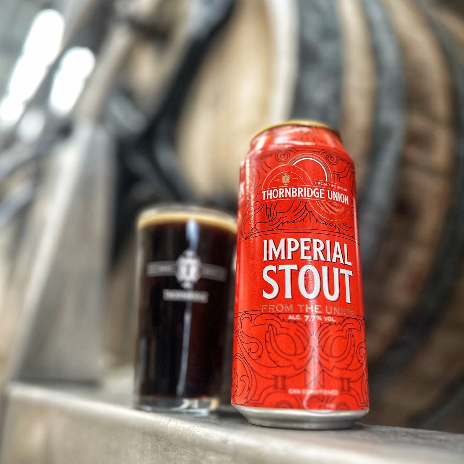 Imperial Stout, 7.7% from the Union – Thornbridge Brewery