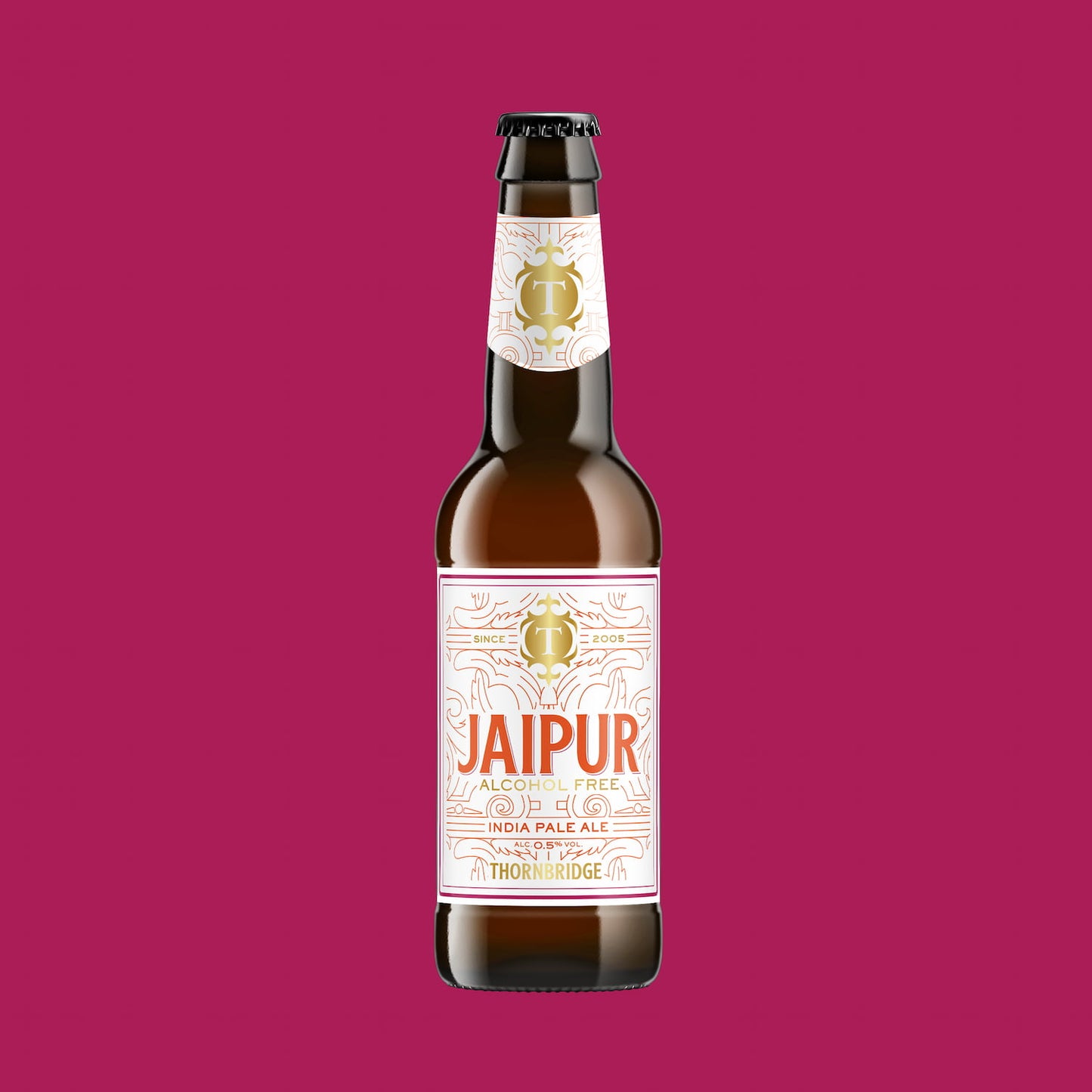 Jaipur Alcohol Free IPA Beer - Single Bottle Thornbridge