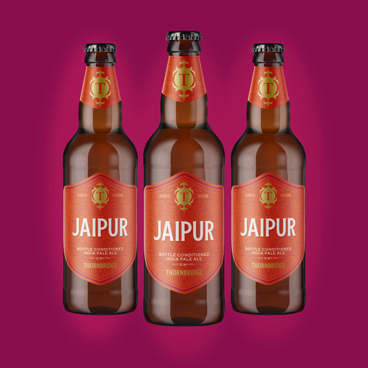 Jaipur, 5.9% IPA - 8 x 500ml Bottles Beer - Case Bottle Thornbridge