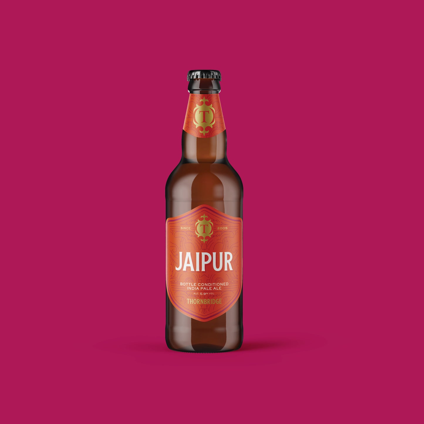 Jaipur, 500ml Bottle, 5.9% IPA Beer - Single Bottle Thornbridge