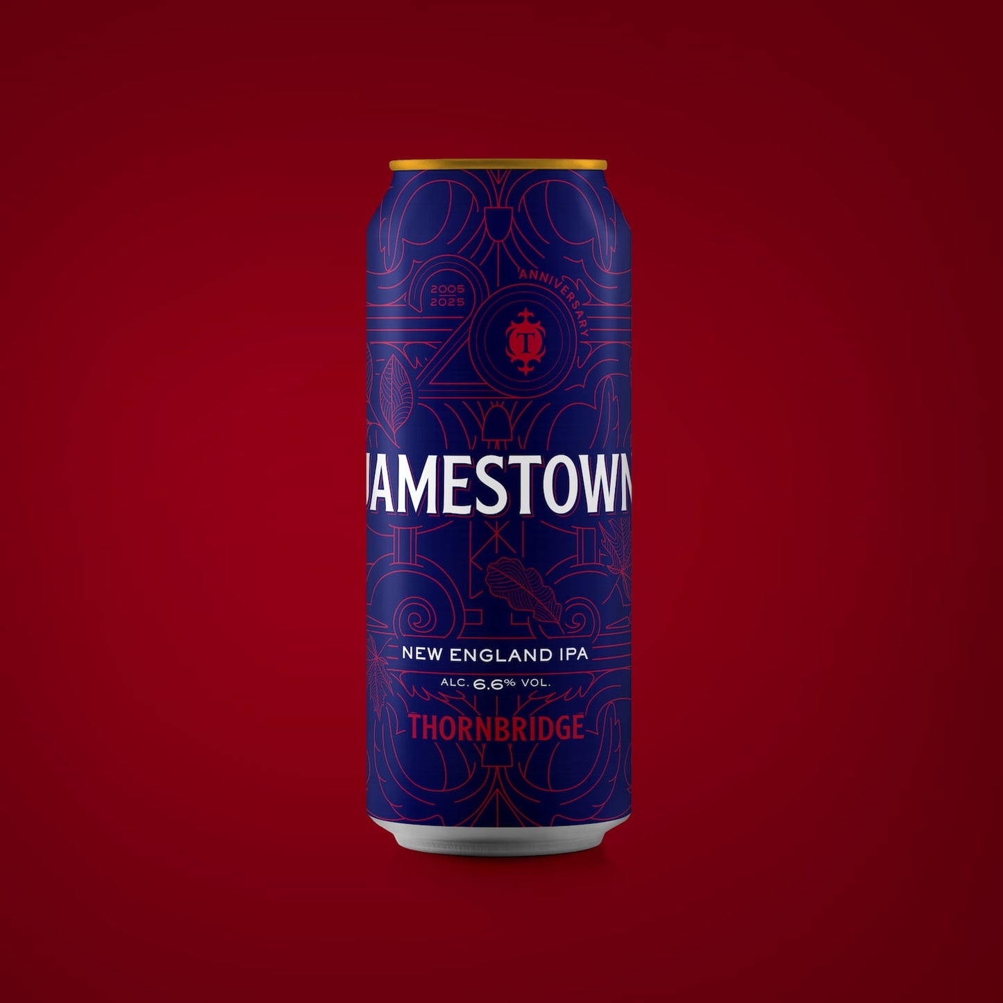 Jamestown 6.6% New England IPA (440ml) Beer - Single Can Thornbridge