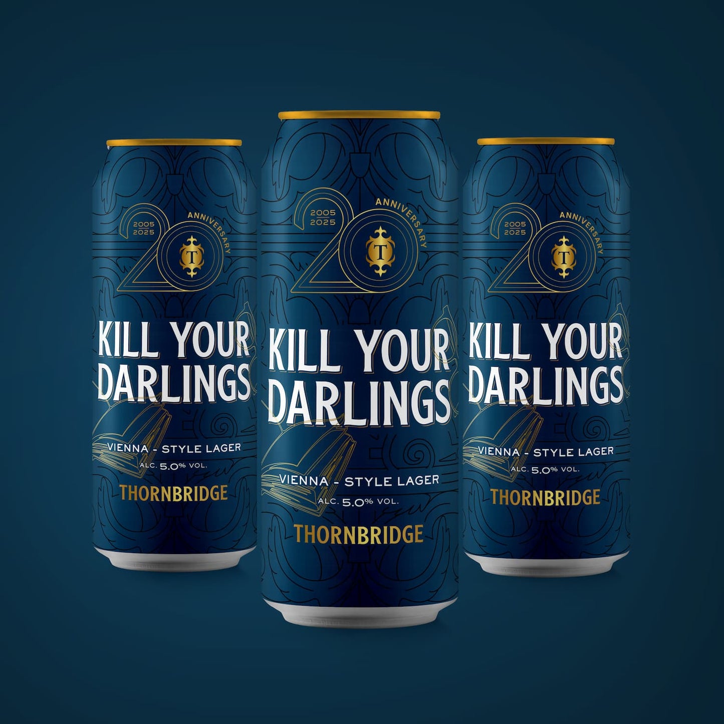 Kill Your Darlings 5% Vienna Style Lager 12 x 440ml cans