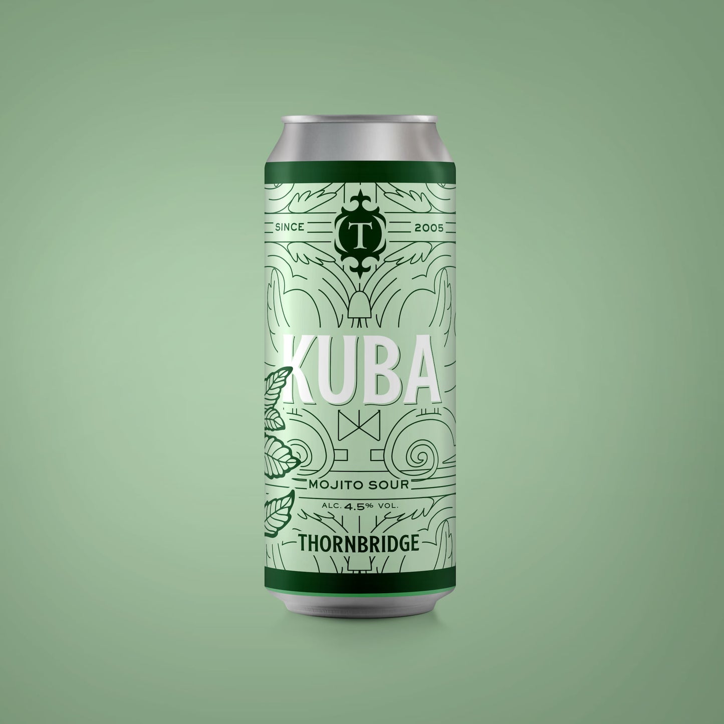 Kuba, 4.5% Mojito Sour Beer - Single Can Thornbridge