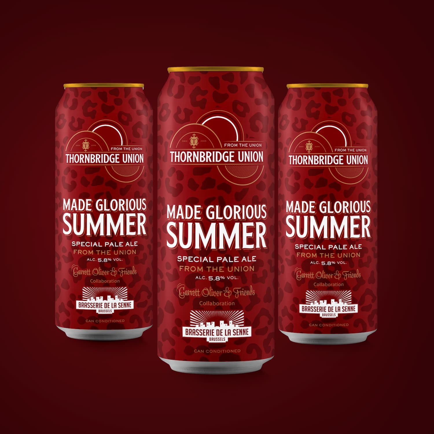 Made Glorious Summer, (from the union) 5.8% Special Pale Ale Beer - Cans Thornbridge