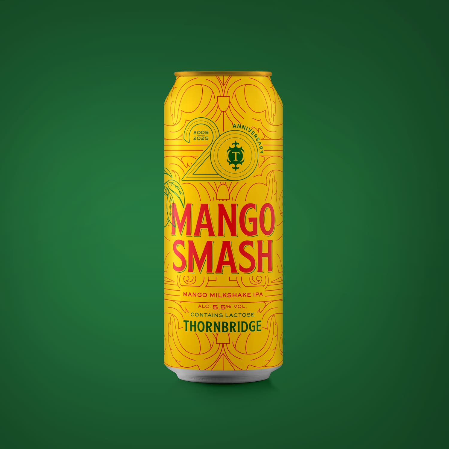 Mango Smash, 5.5% Milkshake IPA Beer - Single Can Thornbridge