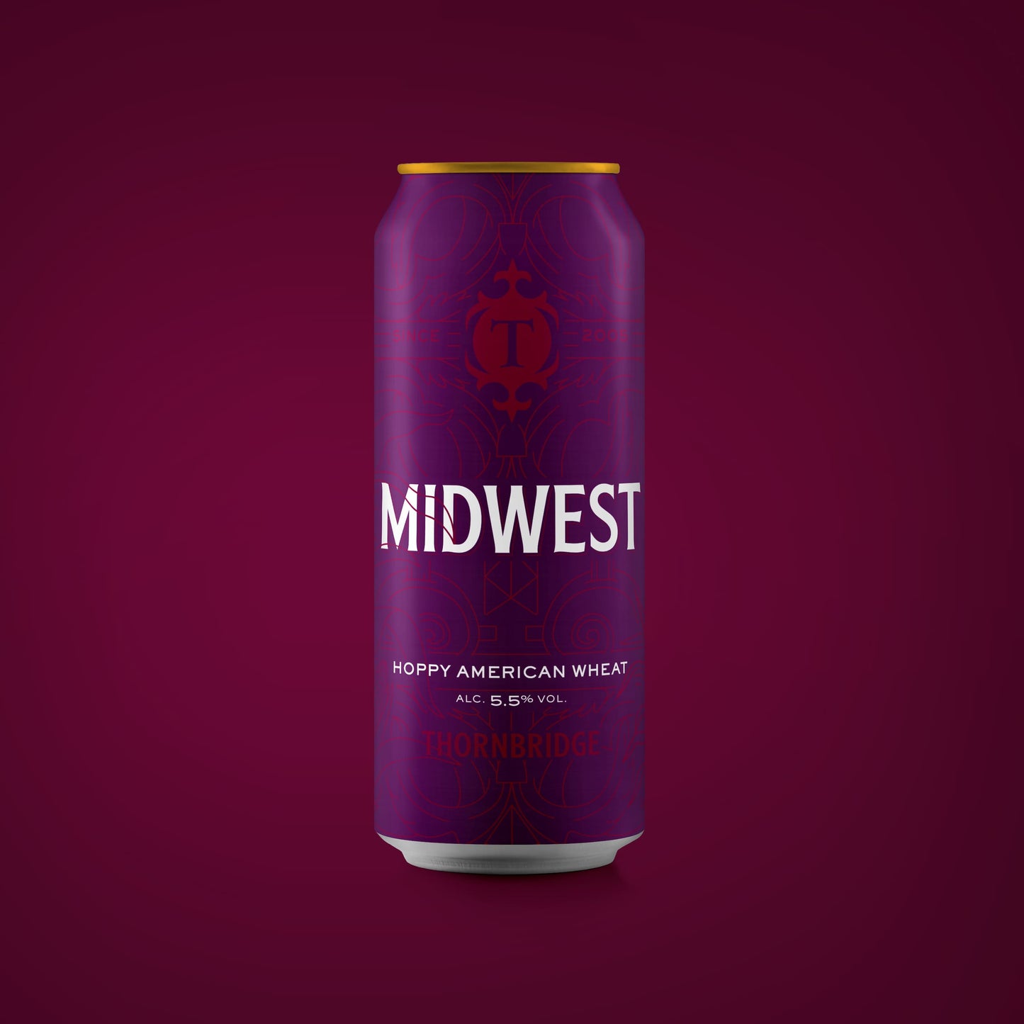 Midwest, 5.5% Hoppy American Wheat Beer - Cans Thornbridge