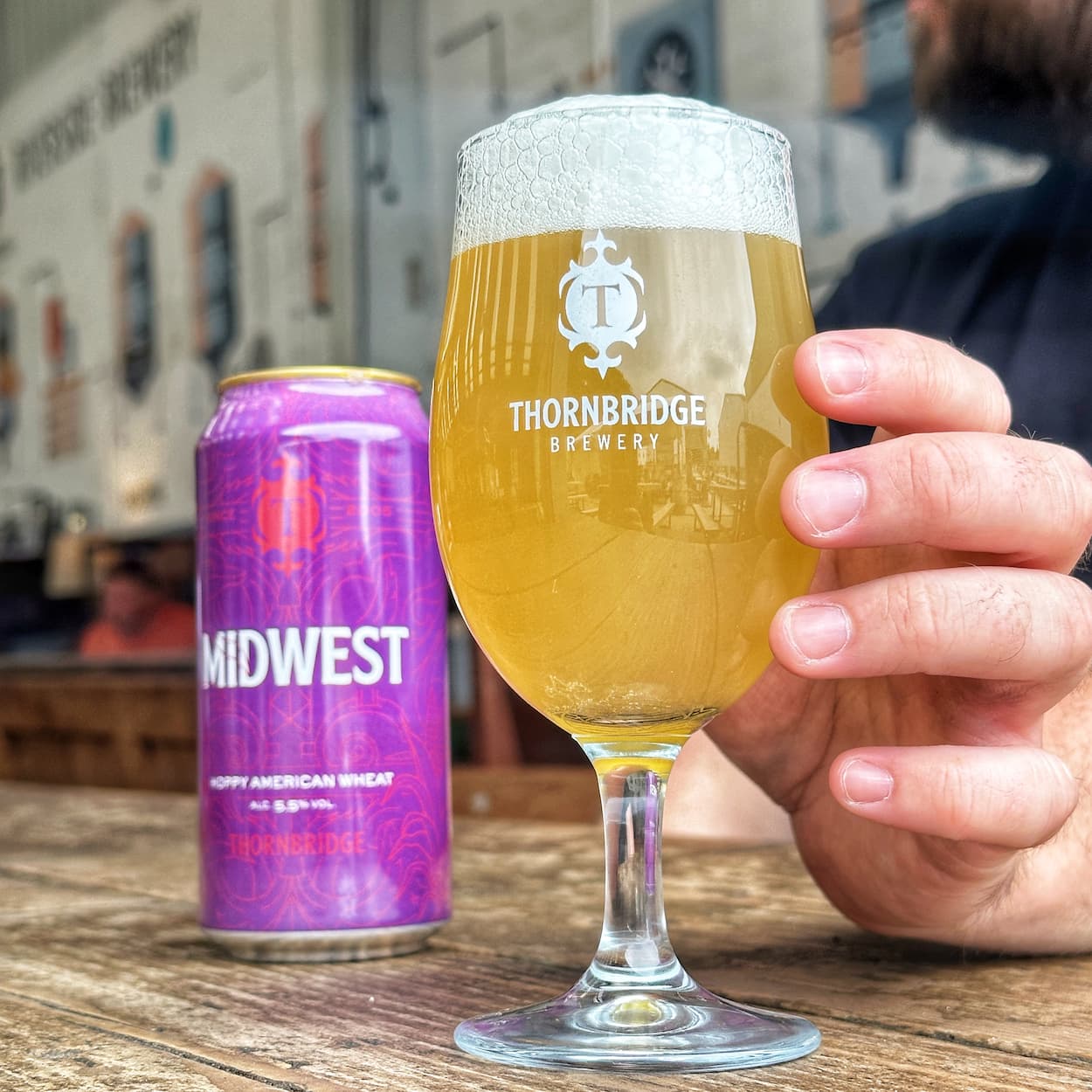 Midwest, 5.5% Hoppy American Wheat