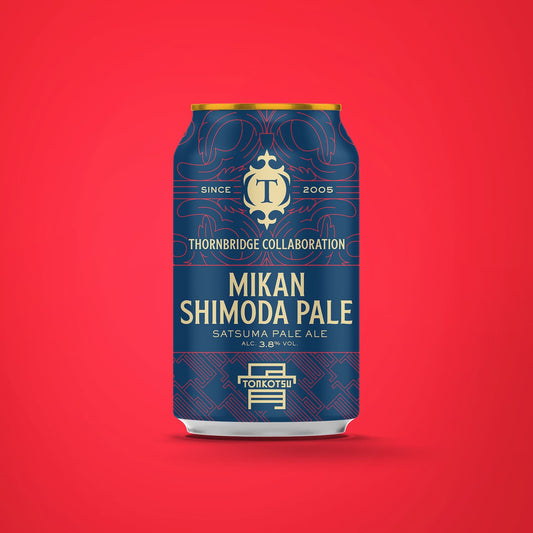 Mikan Shimoda Pale - 3.8% ABV Satsuma Pale Ale 330ml can Beer - Single Can Thornbridge