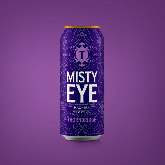 Misty Eye, 6.2% Hazy IPA Beer - Single Can Thornbridge