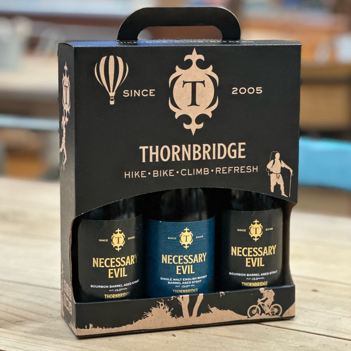 Necessary Evil Gift Pack beer - gift box Thornbridge