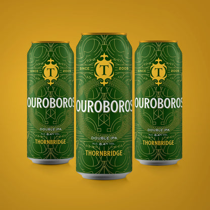 Ouroboros, 8.4% Double IPA 12 x 440ml cans