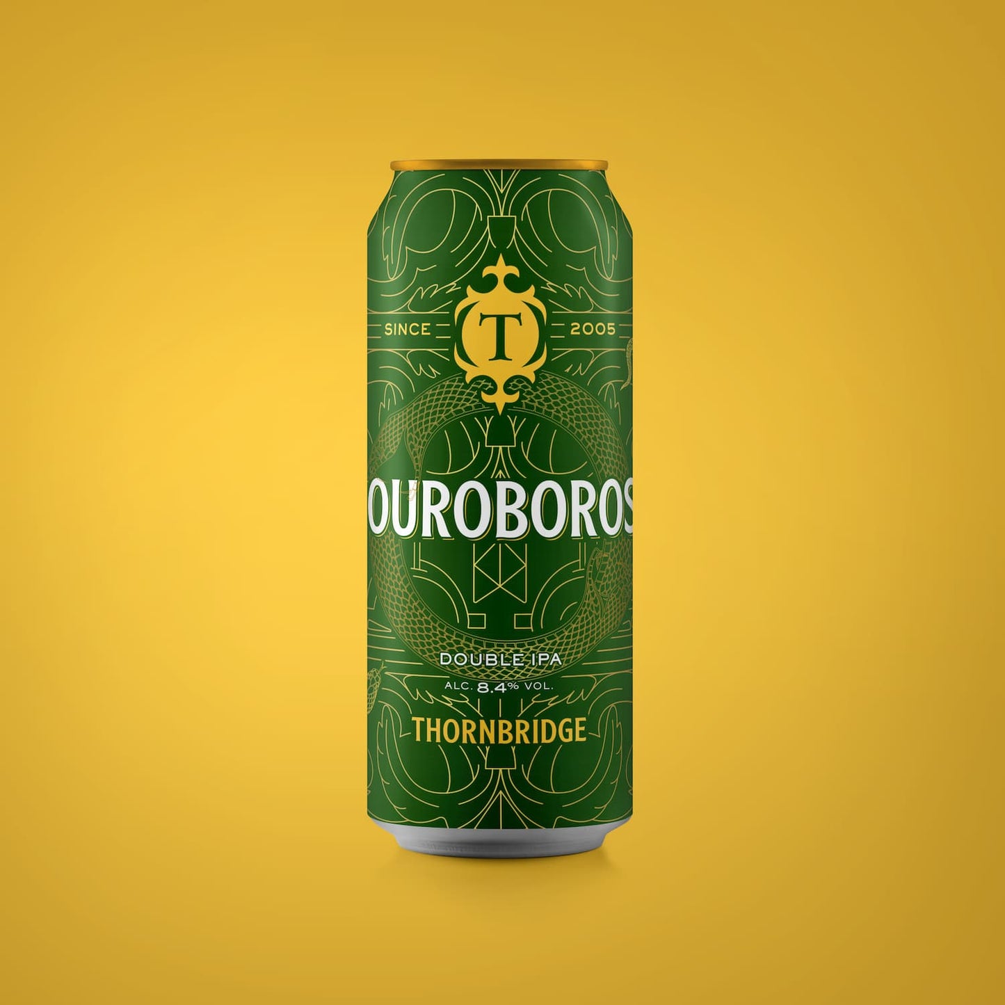 Ouroboros, 8.4% Double IPA Beer - Single Can Thornbridge