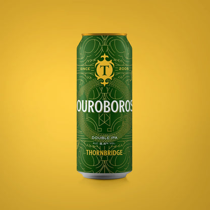 Ouroboros, 8.4% Double IPA Beer - Single Can Thornbridge