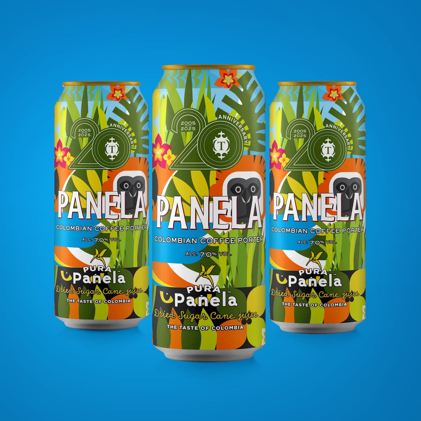Panela 7% Colombian Coffee Porter 12 x 440ml cans