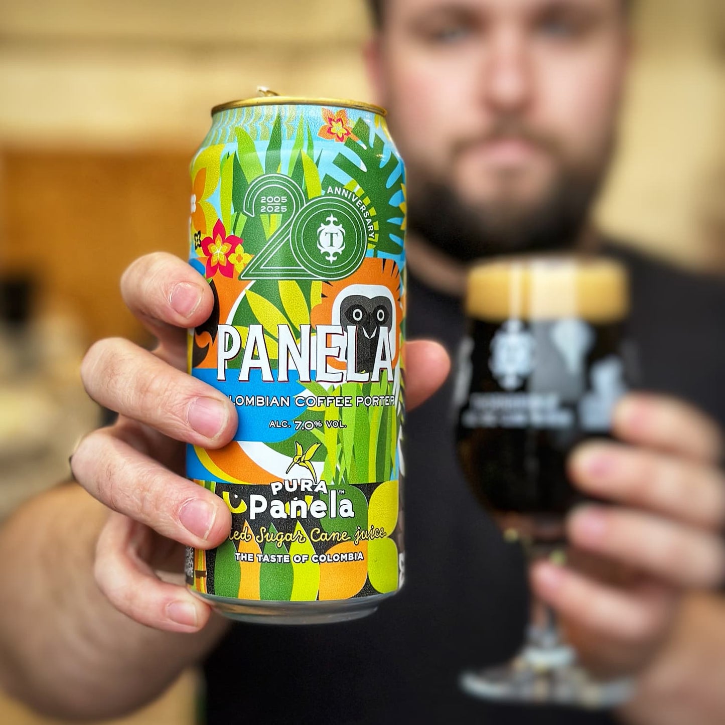 Panela 7% Colombian Coffee Porter 12 x 440ml cans