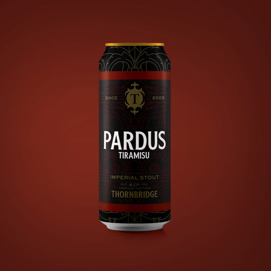 Pardus Tiramisu, 8% Imperial Stout Beer - Single Can Thornbridge