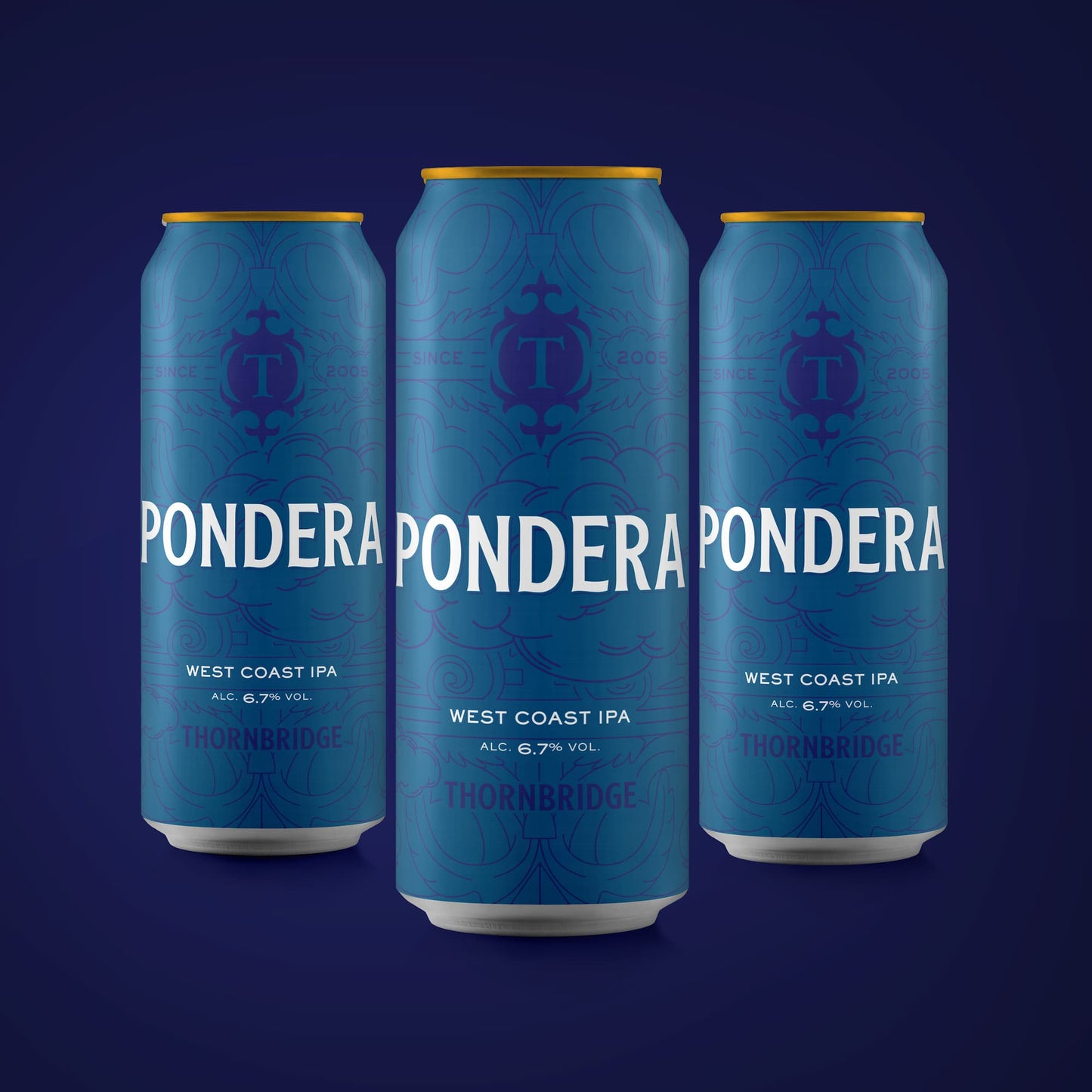 Pondera, 6.7% West Coast IPA Beer - Cans Thornbridge