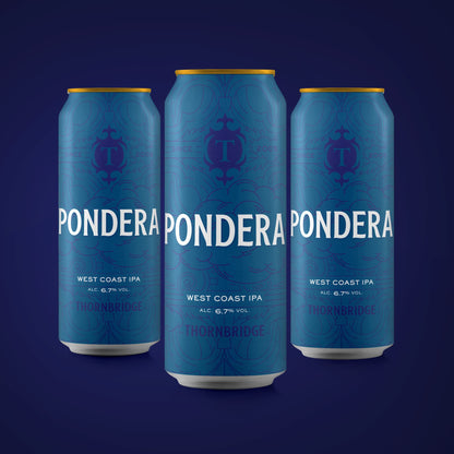 Pondera, 6.7% West Coast IPA Beer - Cans Thornbridge