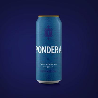 Pondera, 6.7% West Coast IPA Beer - Cans Thornbridge