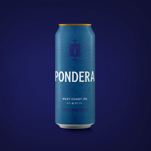 Pondera, 6.7% West Coast IPA Beer - Cans Thornbridge