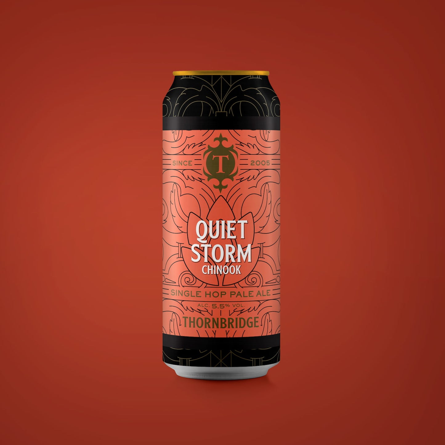 Quiet Storm Chinook, 5.5% Single Hopped Pale Ale Beer - Single Can Thornbridge