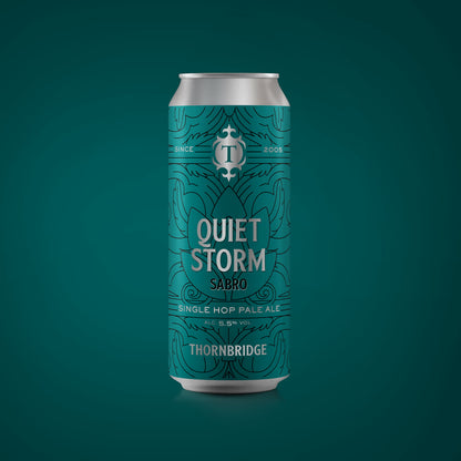 Quiet Storm, Sabro 5.5% Single Hop Pale Ale Beer - Single Can Thornbridge