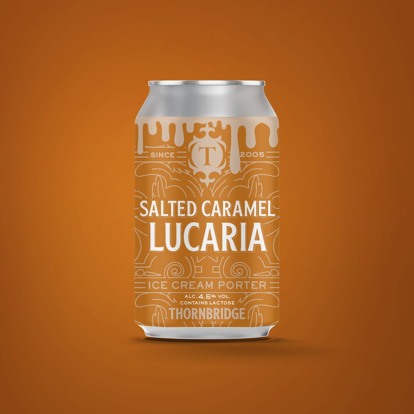 Salted Caramel Lucaria 4.5% Ice Cream Porter Beer - Single Can Thornbridge