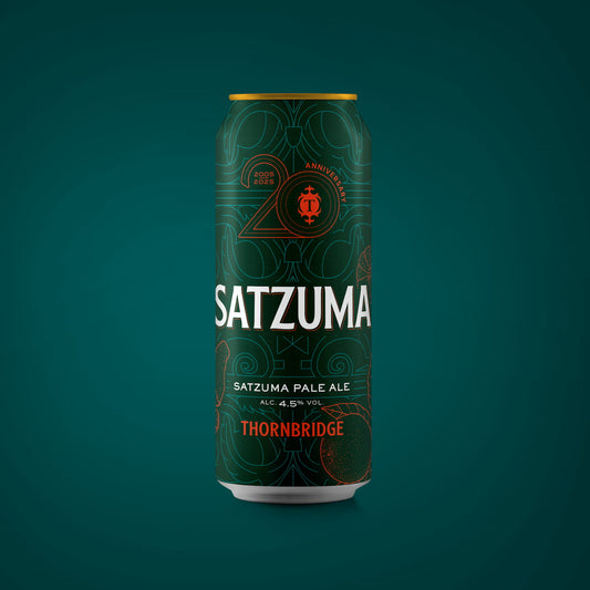 Satzuma, 4.5% Pale Ale (Gluten Free) 440ml can Beer - Single Can Thornbridge