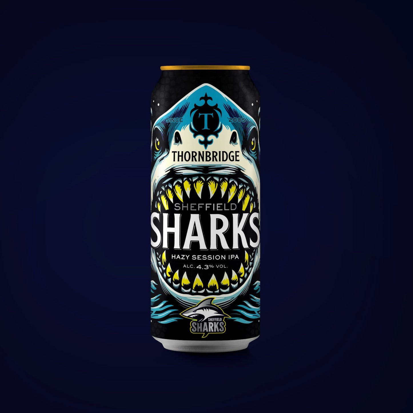 Sharks, 4.3% Hazy Session IPA Beer - Cans Thornbridge