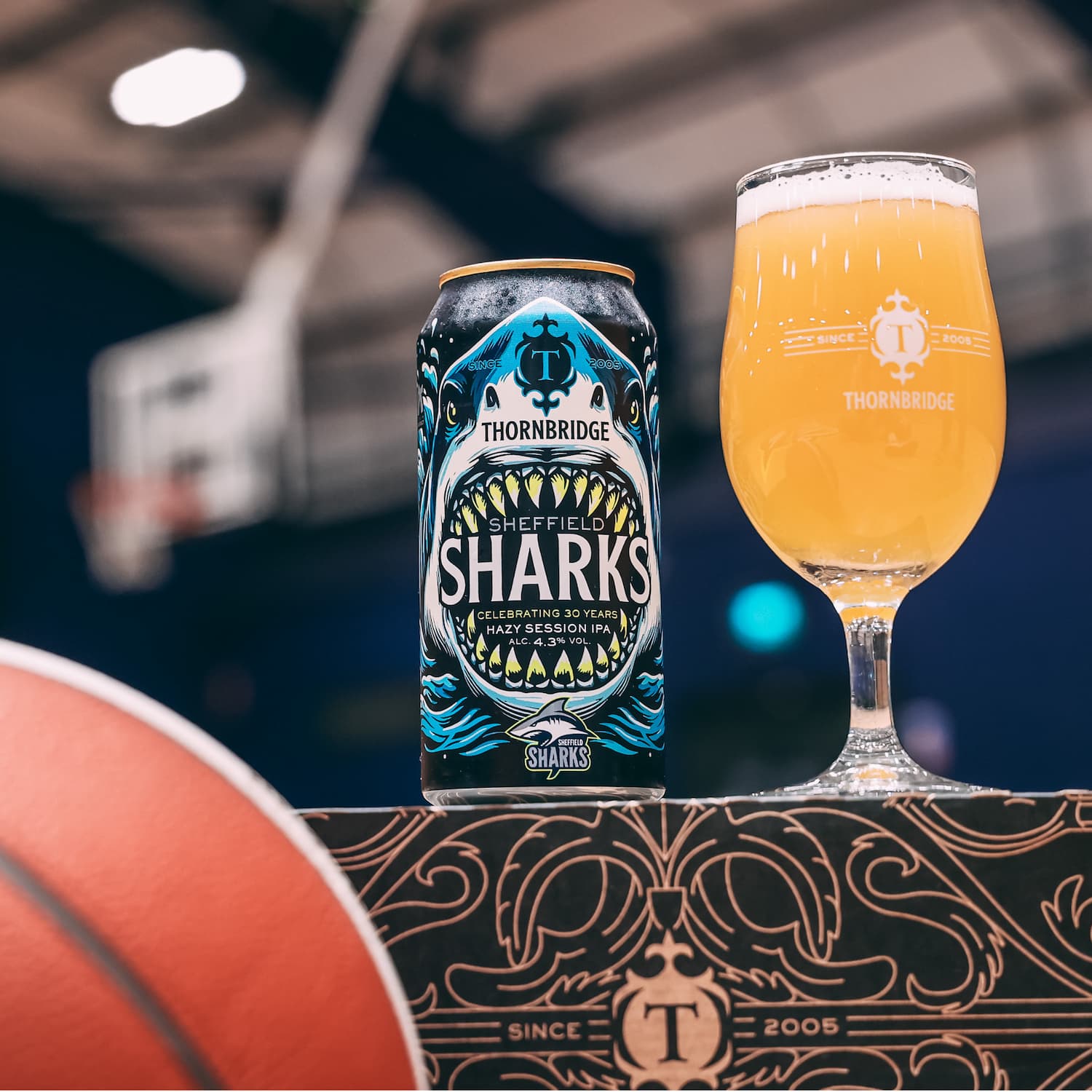Sharks, 4.3% Hazy Session IPA Beer - Cans Thornbridge
