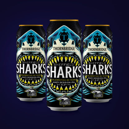 Sharks, 4.3% Hazy Session IPA Beer - Cans Thornbridge