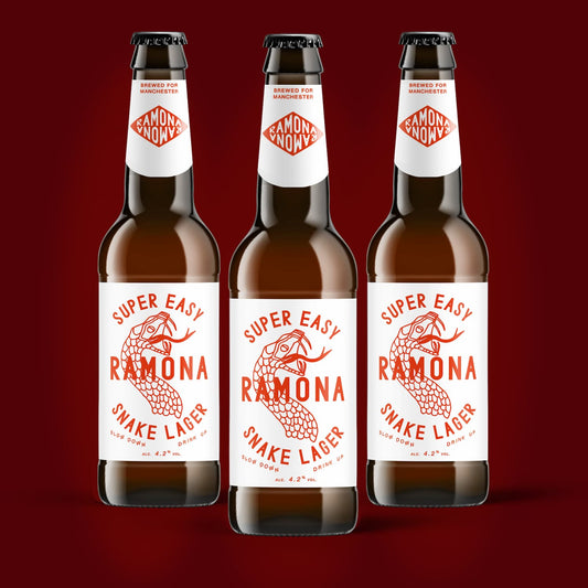 Snake Lager, 4.2% Lager 12 x 330ml bottles