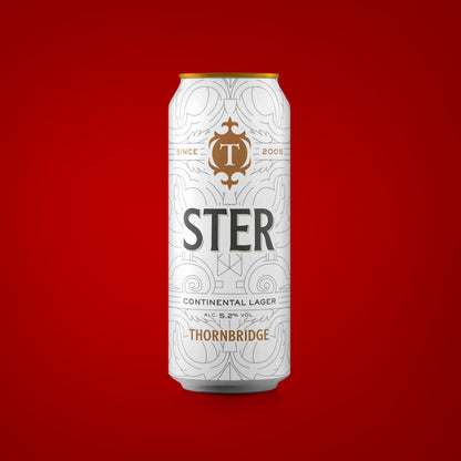 Ster, 5.2% Continental Lager Beer - Cans Thornbridge