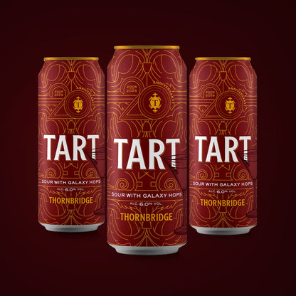 Tart, 6% Sour with Galaxy Hops Beer - Cans Thornbridge