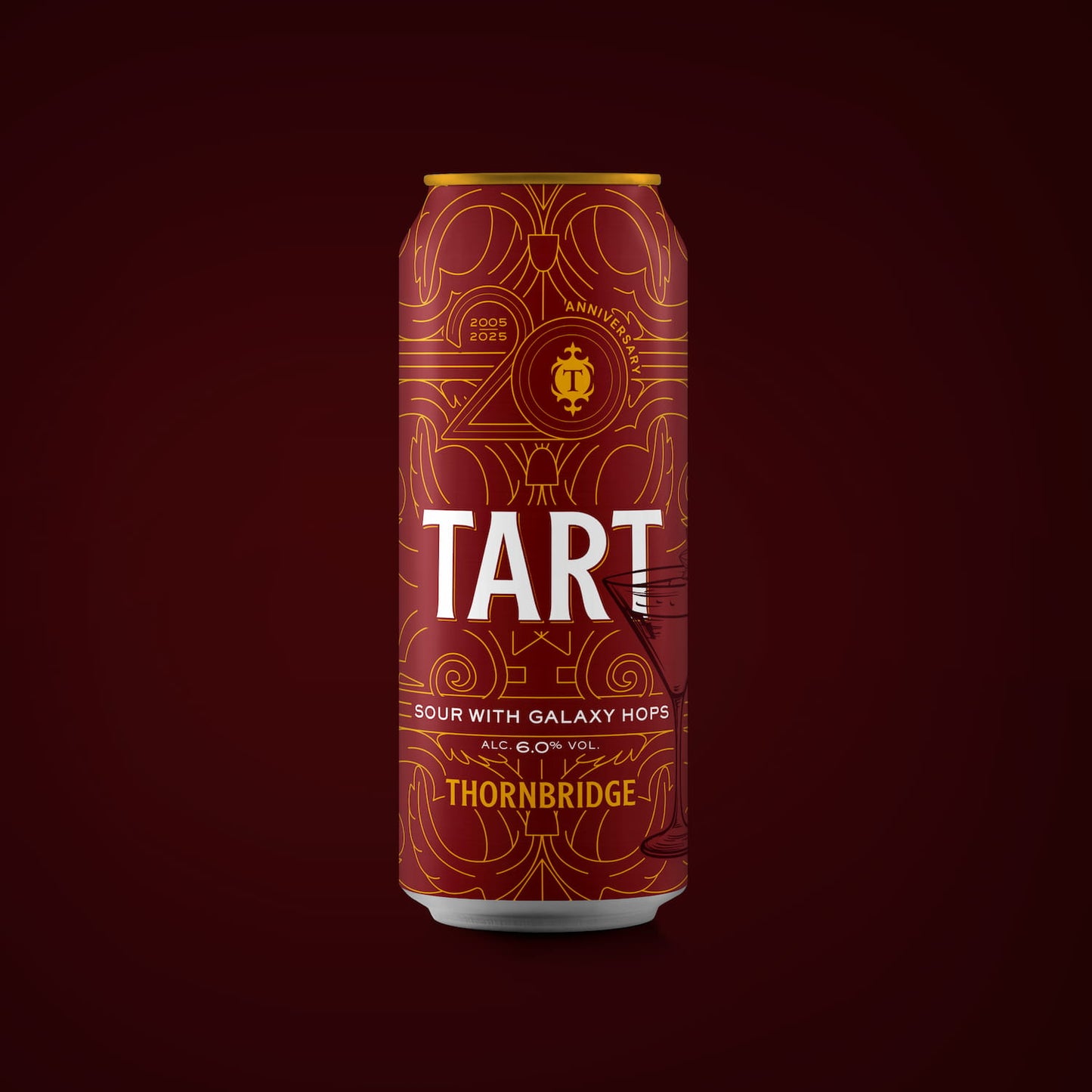 Tart, 6% Sour with Galaxy Hops Beer - Cans Thornbridge