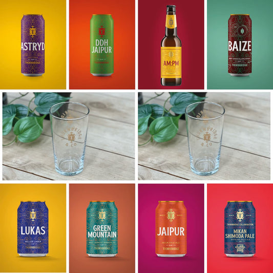 Thornbridge Beer Tasting and Sharing Pack Beer - Mixed Case Thornbridge