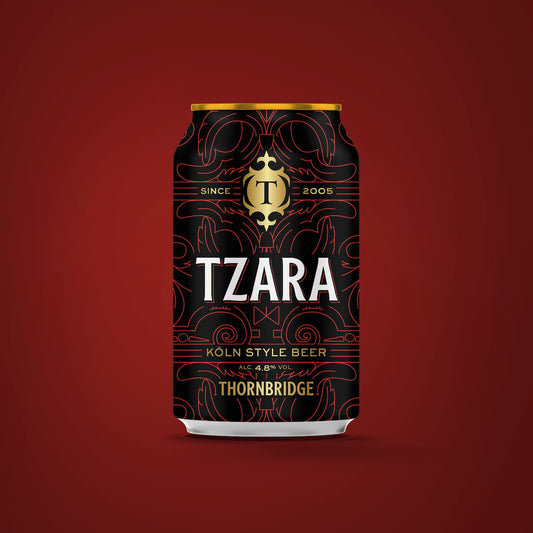 Tzara 4.8% Koln Style Beer 330ml can Beer - Single Can Thornbridge