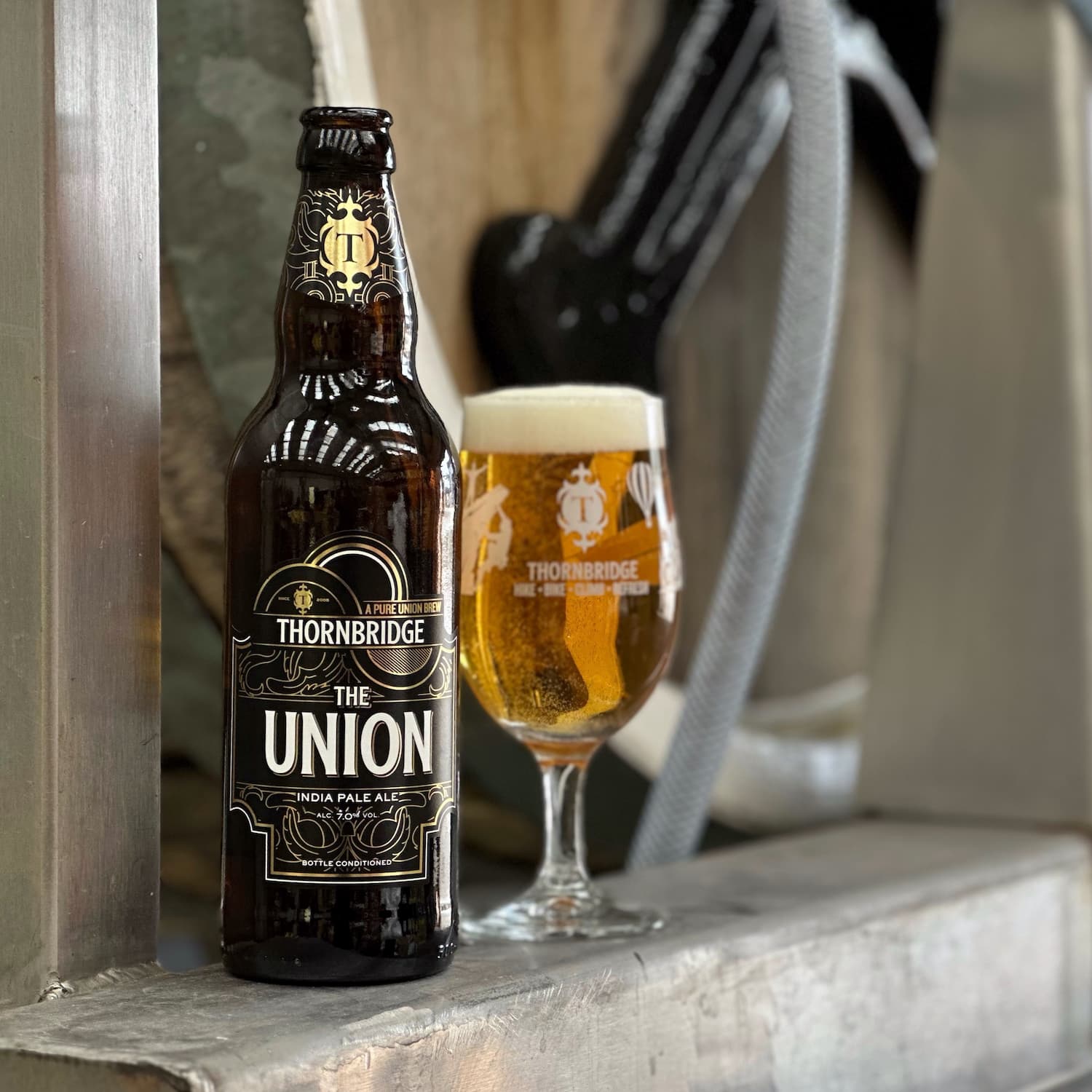 The Union, 7% IPA 8 x 500ml bottles Beer - Single Bottle Thornbridge